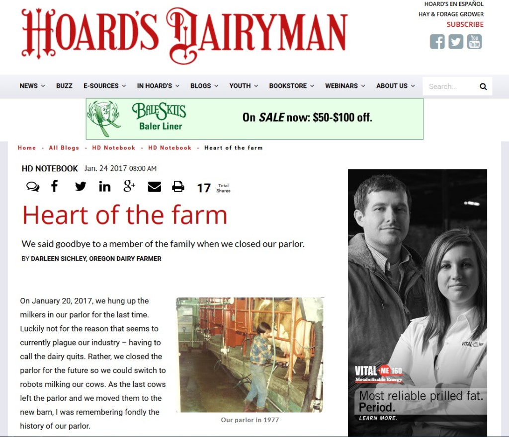 Hoard's Dairyman - Heart of the Farm