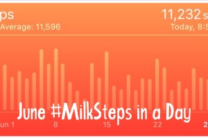 June #MilkSteps in a Day