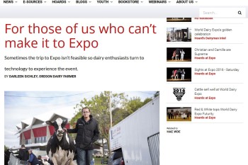 Hoard's Dairyman - Can't Make it to Expo