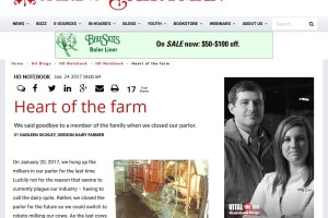 Hoard's Dairyman - Heart of the Farm