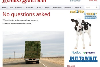 Hoard's Dairyman - No Questions Asked