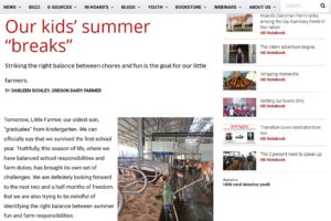 Hoard's Dairyman - Our Kid's Summer